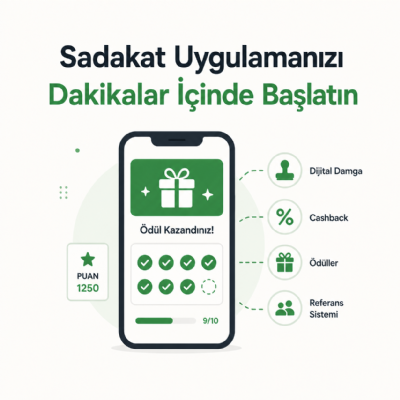 No-Code Sadakat Uygulaması
